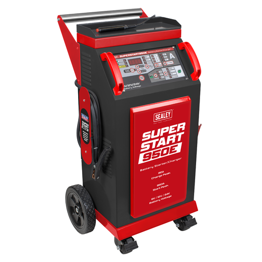 Sealey SUPERSTART950E 6/12/24V Battery Starter/Charger 950A