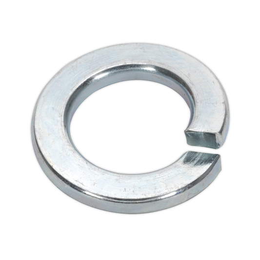 Sealey SWM14 Zinc Plated Spring Washer M14, DIN 127B - Pack of 50