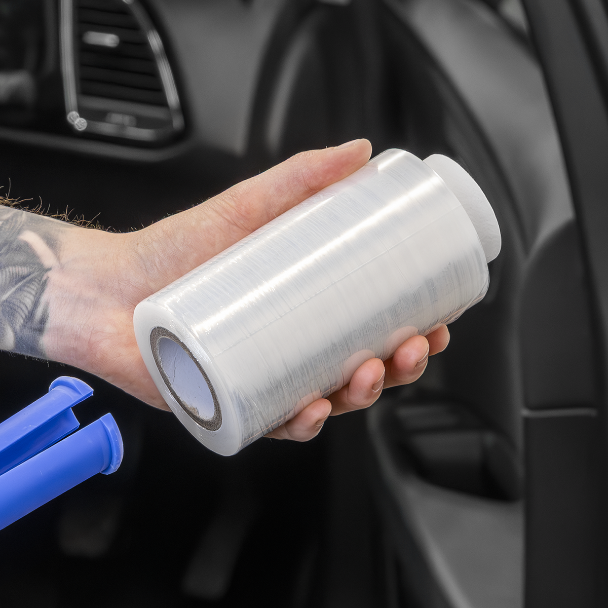 Sealey SWPH150 Steering Wheel Protection Film with Applicator Handle 150m