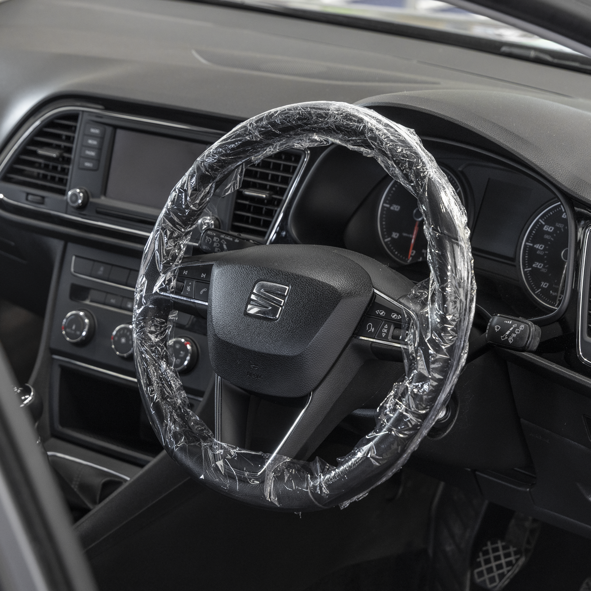 Sealey SWPH150 Steering Wheel Protection Film with Applicator Handle 150m