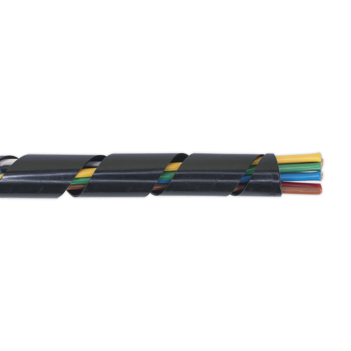 Sealey SWS1428 Spiral Wrap Cable Sleeving 14-28mm 10m