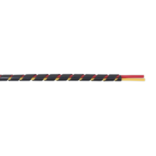 Sealey SWS48 Spiral Wrap Cable Sleeving 4-8mm 10m