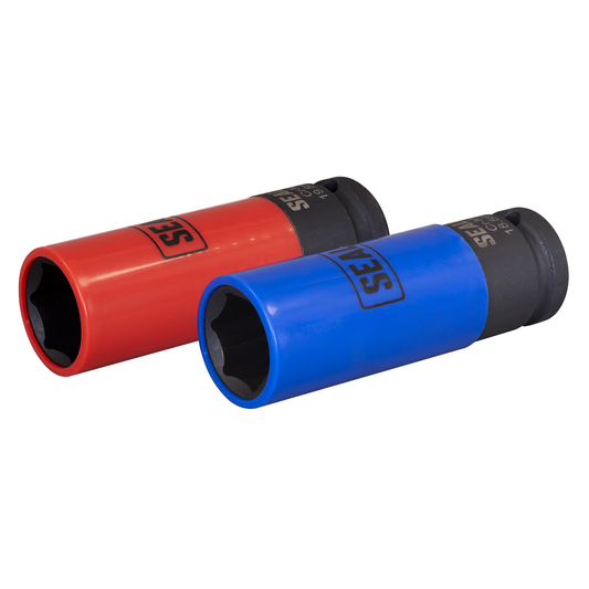 Sealey SX01819 Alloy Wheel Impact Socket Set 1/2"Sq Drive 2pc
