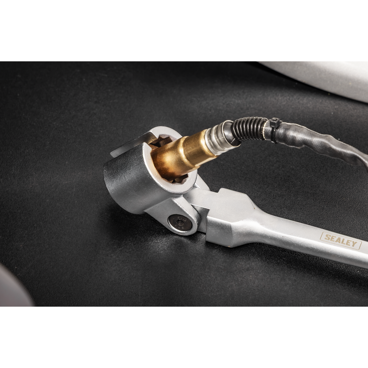 Sealey SX0223 Oxygen Sensor Wrench with 22mm Hex & 24mm 12-Point Head