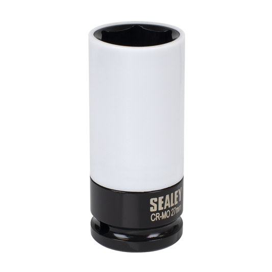 Sealey SX03027 Alloy Wheel Impact Socket 1/2"Sq Drive 27mm