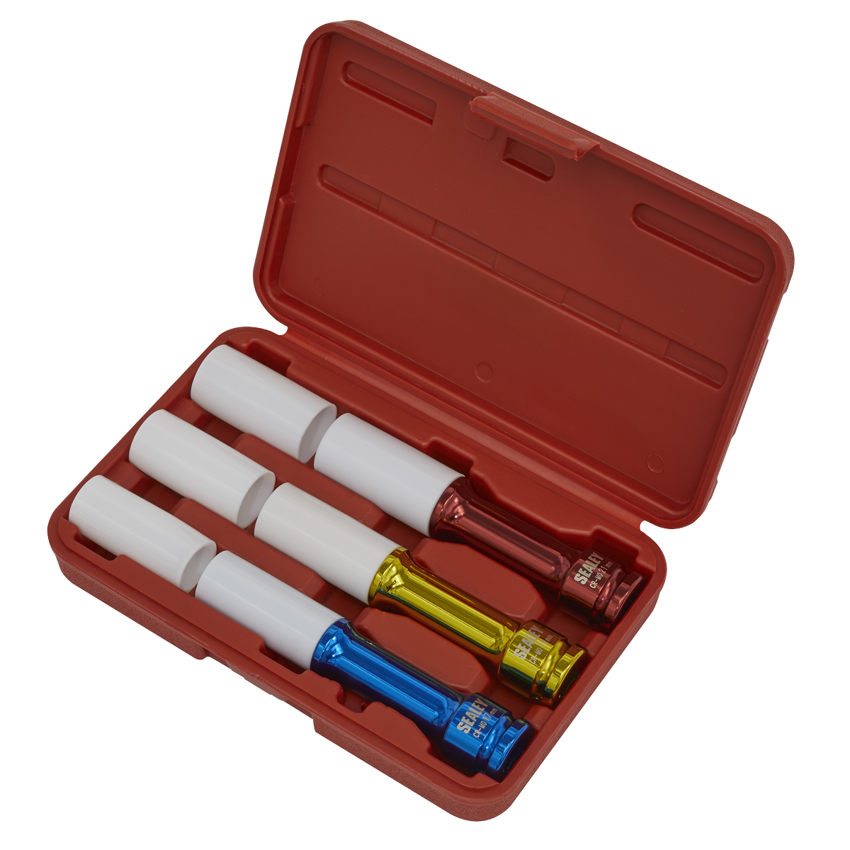 Sealey SX031D Alloy Wheel Impact Socket Set 1/2"Sq Drive 3pc
