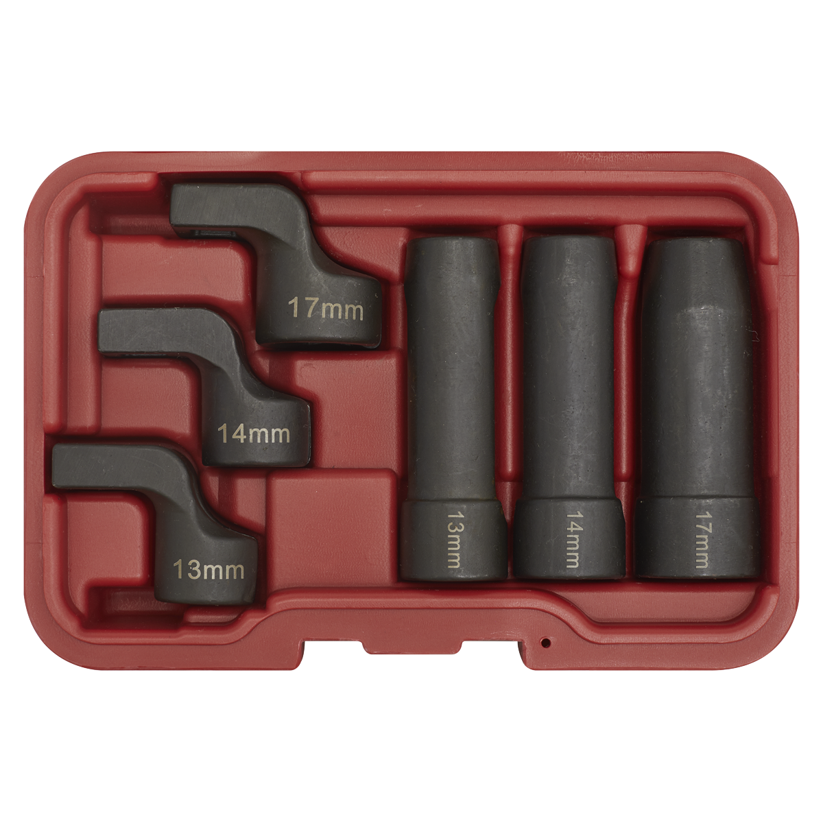Sealey SX0321 EGT Sensor Socket Set 6pc