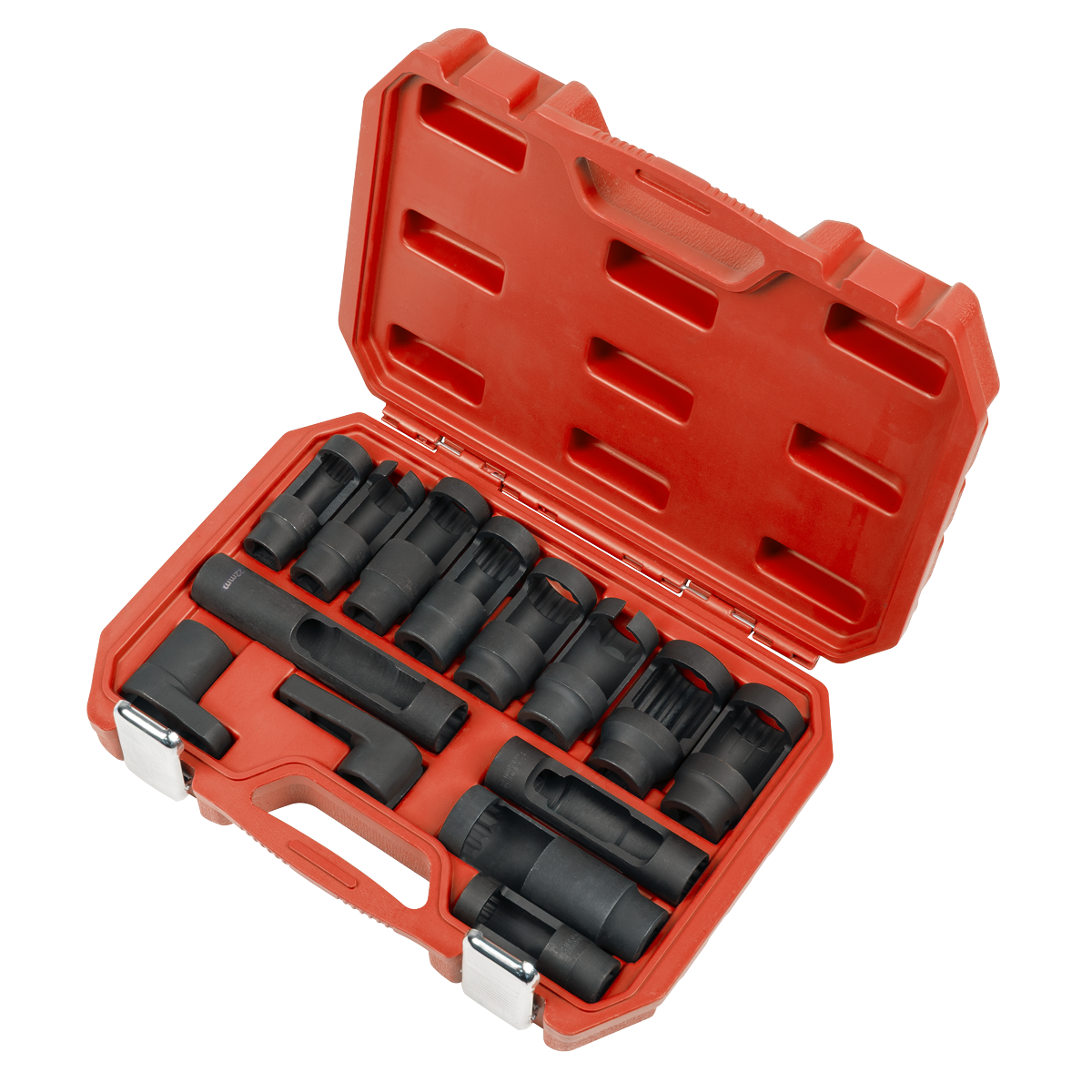Sealey SX045 Oxygen & Diesel Injector Window Socket Set 1/2"Sq Drive 14pc