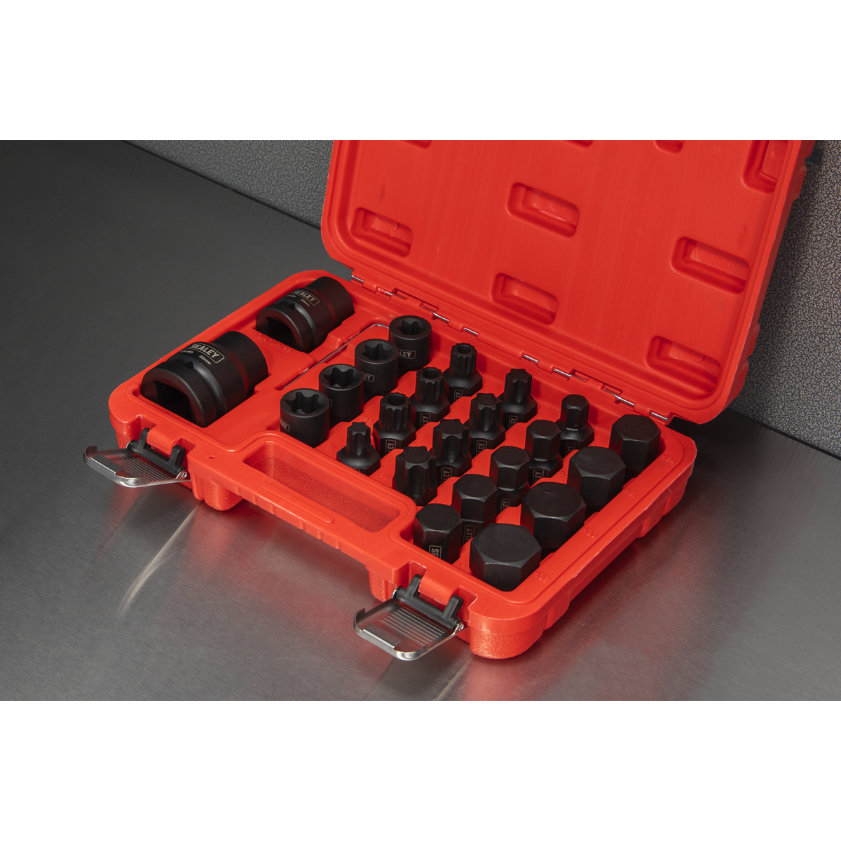 Sealey SX054 Impact Socket & Bit Set, 3/4"Sq & 1"Sq Drive 23pc