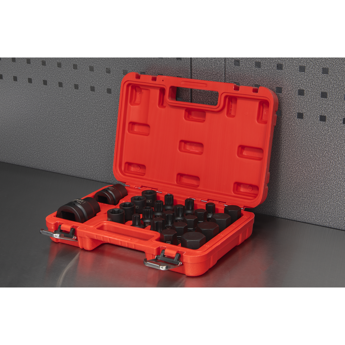 Sealey SX054 Impact Socket & Bit Set, 3/4"Sq & 1"Sq Drive 23pc