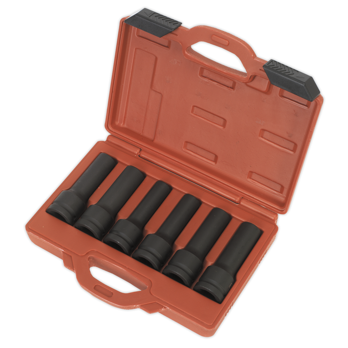 Sealey SX099 Impact & TRX-Star* Female Deep Socket Set 3/4"Sq Drive 12-Point 6pc