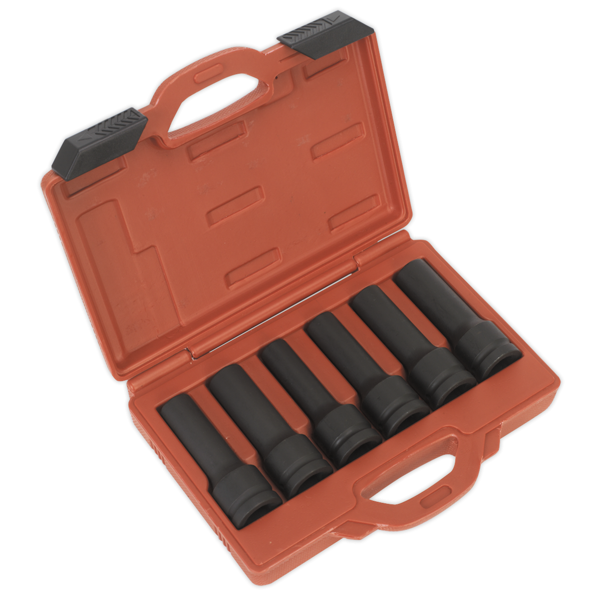 Sealey SX099 Impact & TRX-Star* Female Deep Socket Set 3/4"Sq Drive 12-Point 6pc