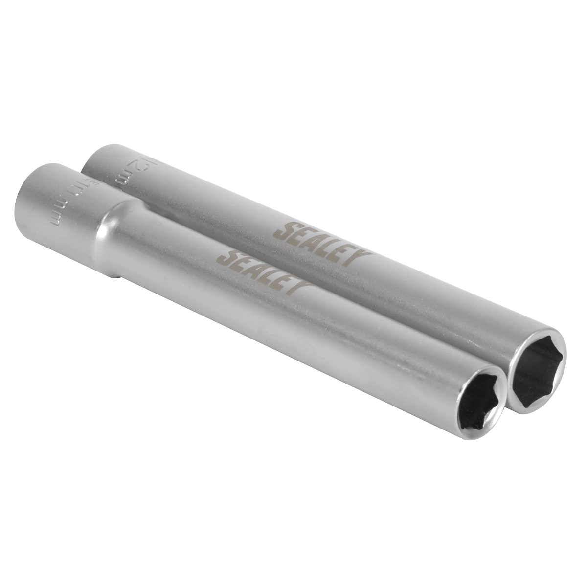 Sealey SX1012 Extra-Deep Socket Set 3/8"Sq Drive 2pc