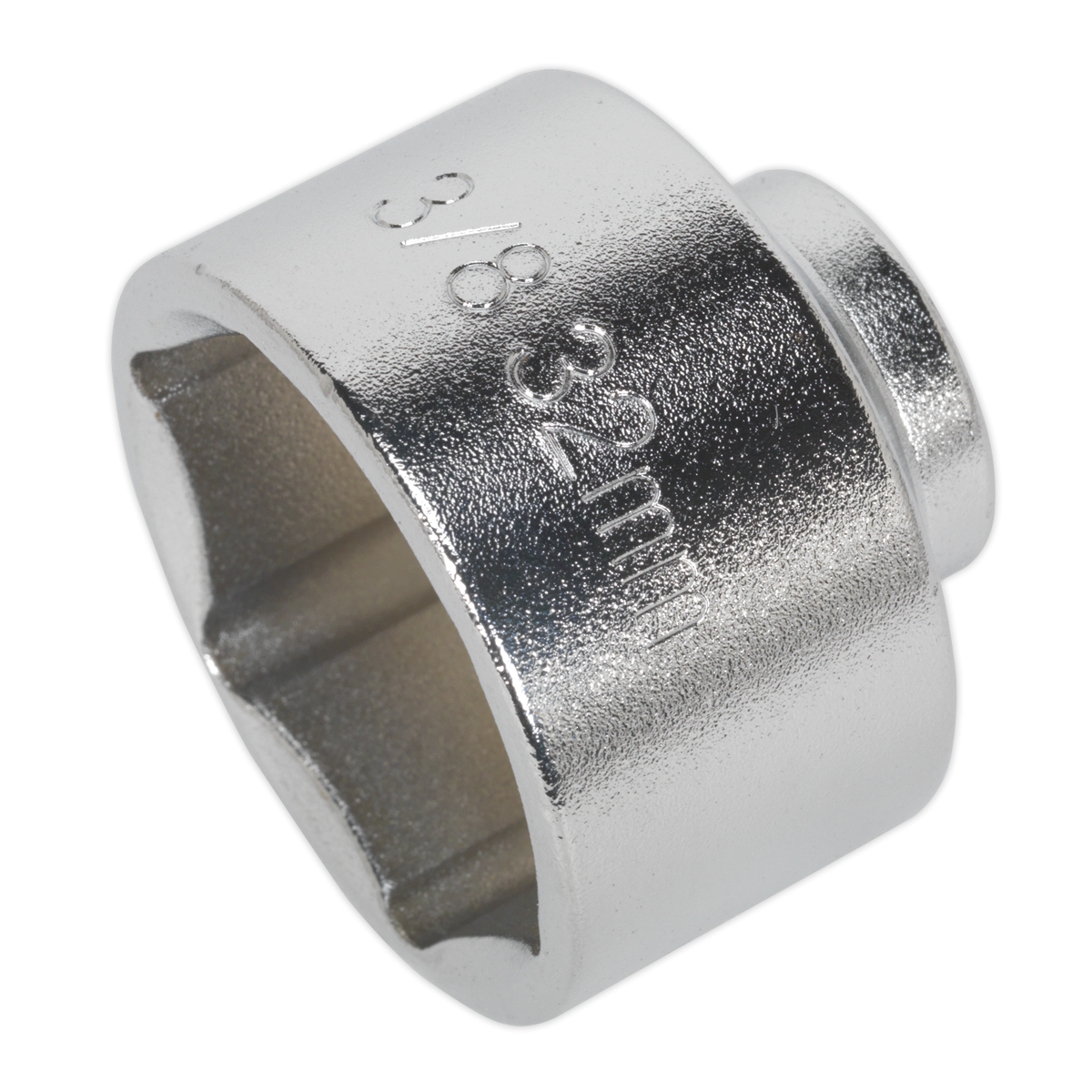 Sealey SX113 Low Profile Oil Filter Socket 3/8"Sq Drive 32mm