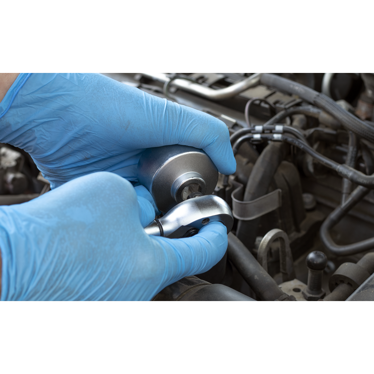 Sealey SX114 Low Profile Oil Filter Socket 3/8"Sq Drive 36mm