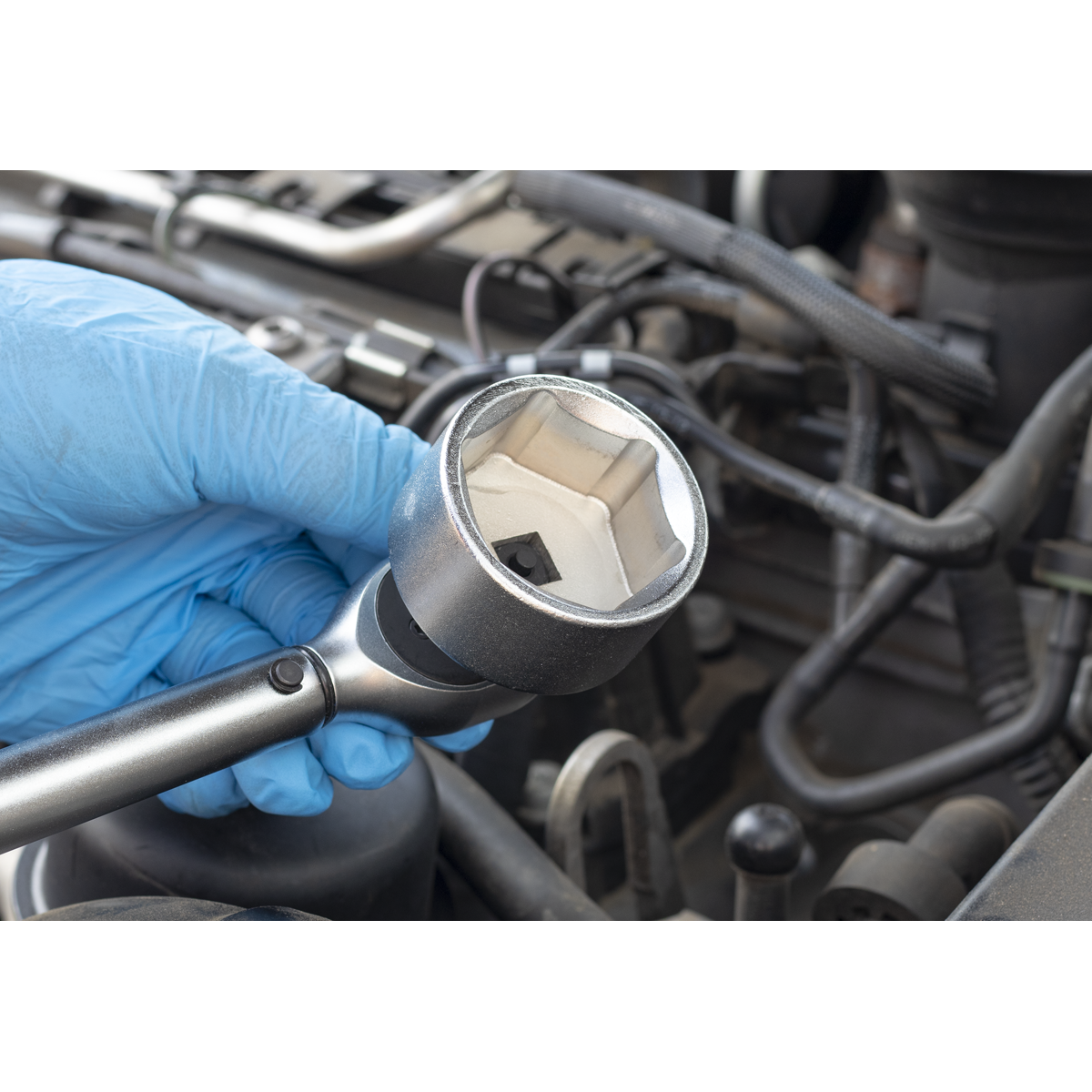 Sealey SX114 Low Profile Oil Filter Socket 3/8"Sq Drive 36mm