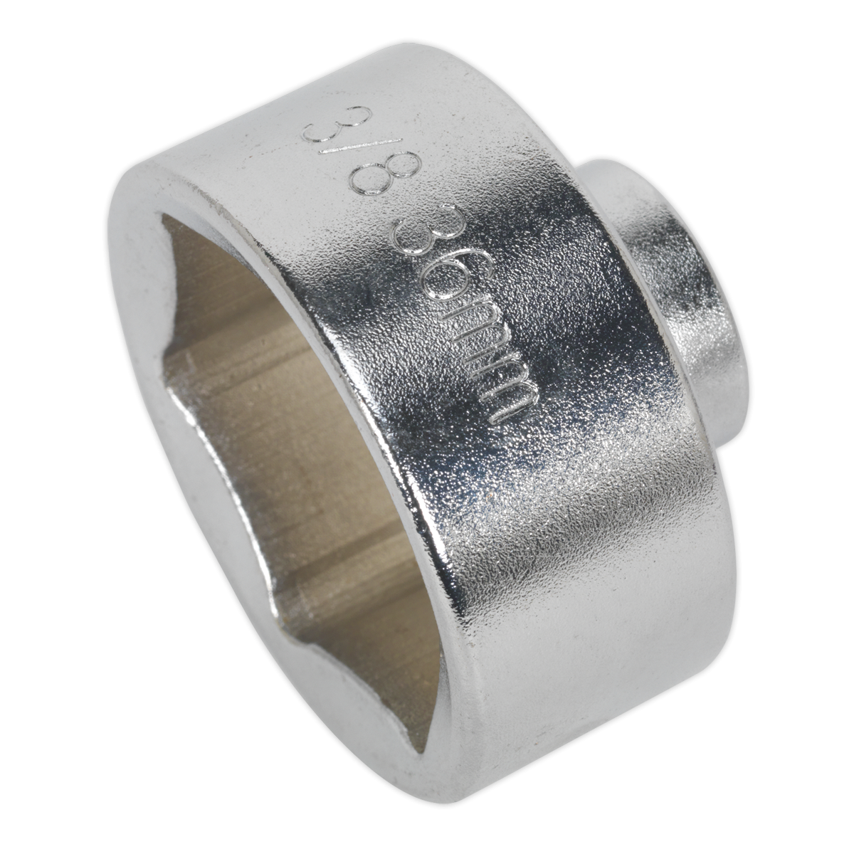 Sealey SX114 Low Profile Oil Filter Socket 3/8"Sq Drive 36mm
