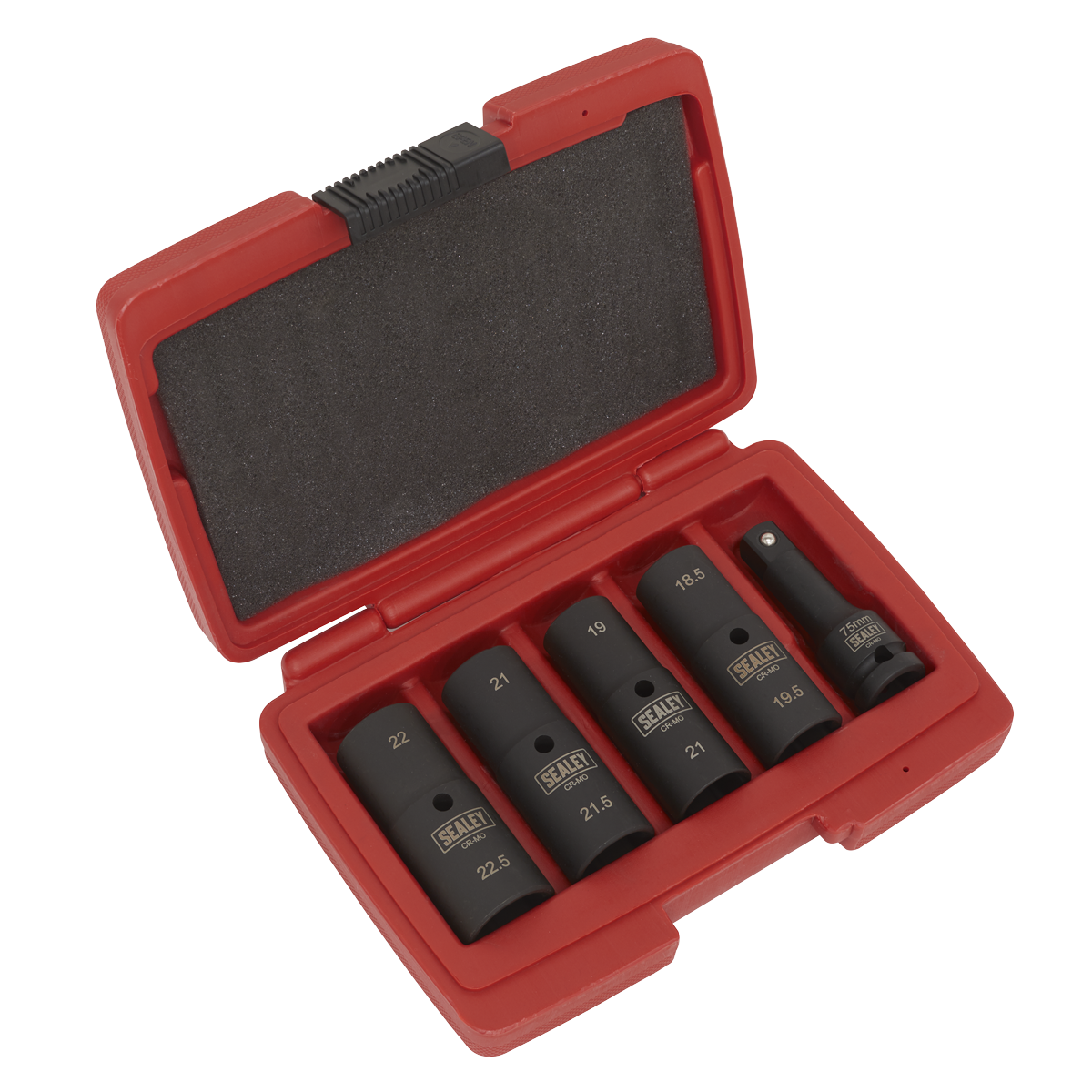Sealey SX1820 Double Ended Impact Socket Set 1/2"Sq Drive 5pc