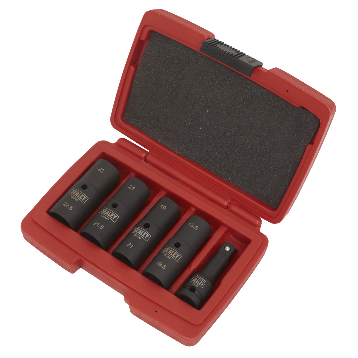 Sealey SX1820 Double Ended Impact Socket Set 1/2"Sq Drive 5pc