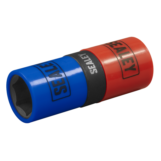 Sealey SX1822S Double Ended Alloy Wheel Impact Socket 1/2"Sq Drive 27 x 27.5mm