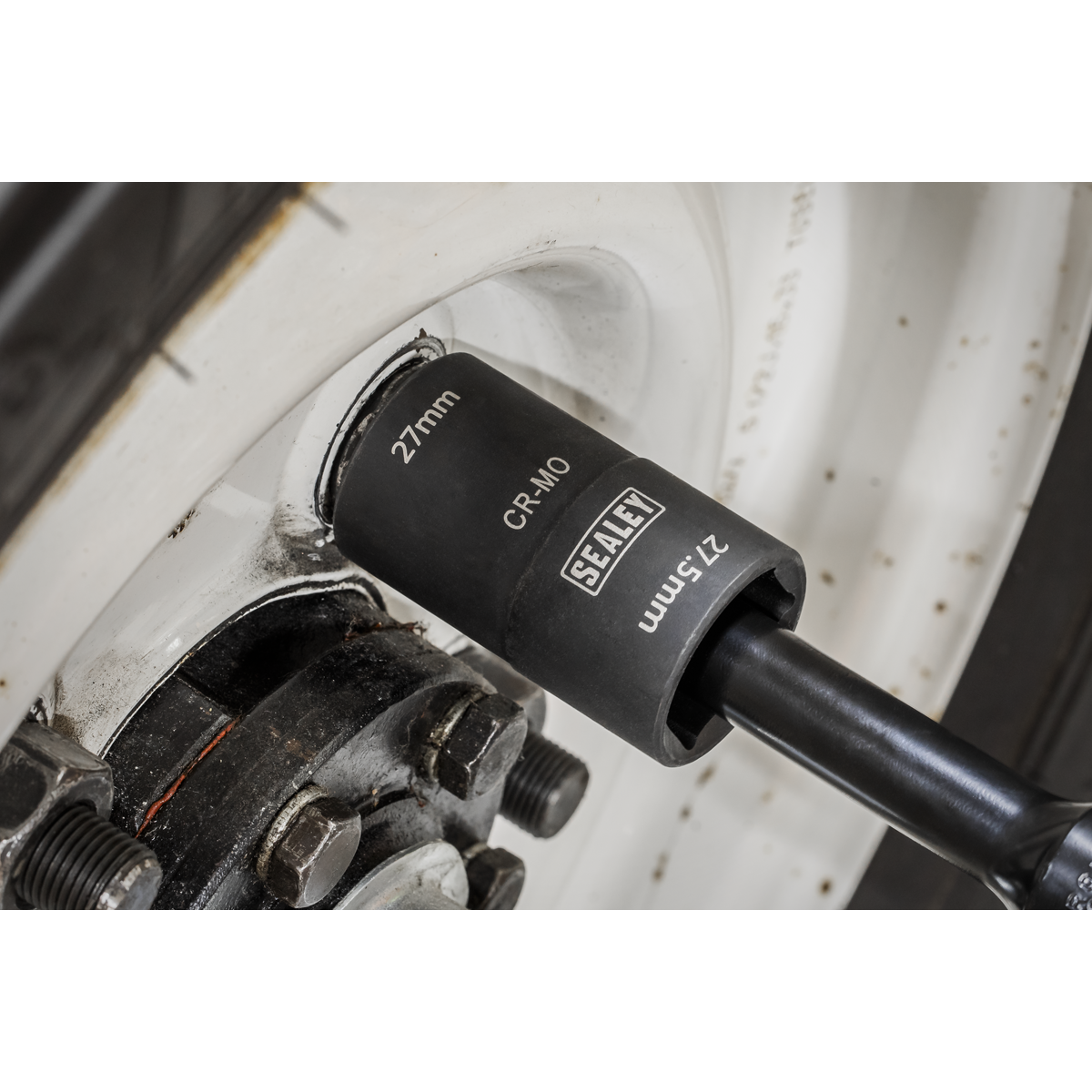 Sealey SX1822 63mm Double-Ended Impact Socket 1/2"Sq Drive 27 x 27.5mm