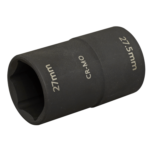 Sealey SX1822 63mm Double Ended Impact Socket 1/2"Sq Drive 27 x 27.5mm