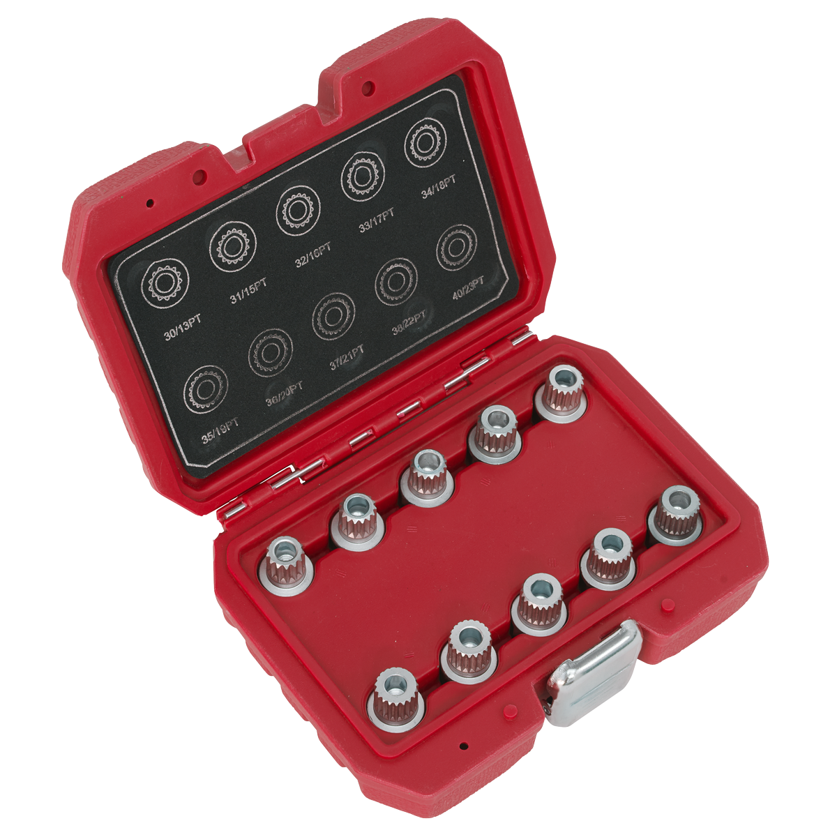 Sealey SX208 Locking Wheel Nut Key Set for BMW & Mini 10pc