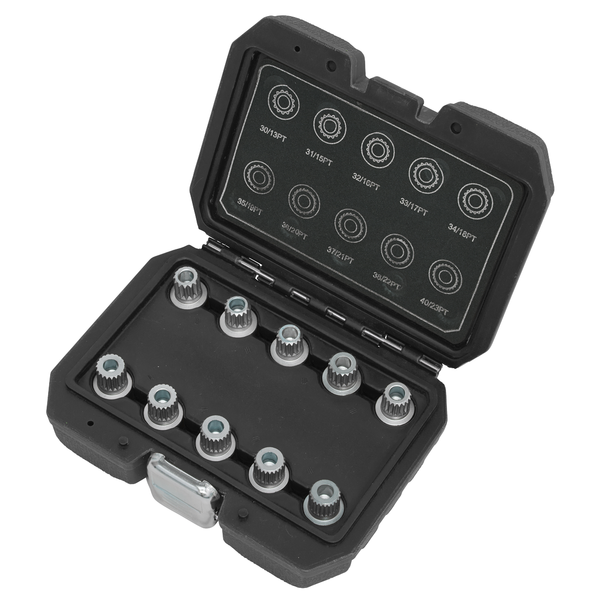 Sealey SX208 Locking Wheel Nut Key Set for BMW & Mini 10pc