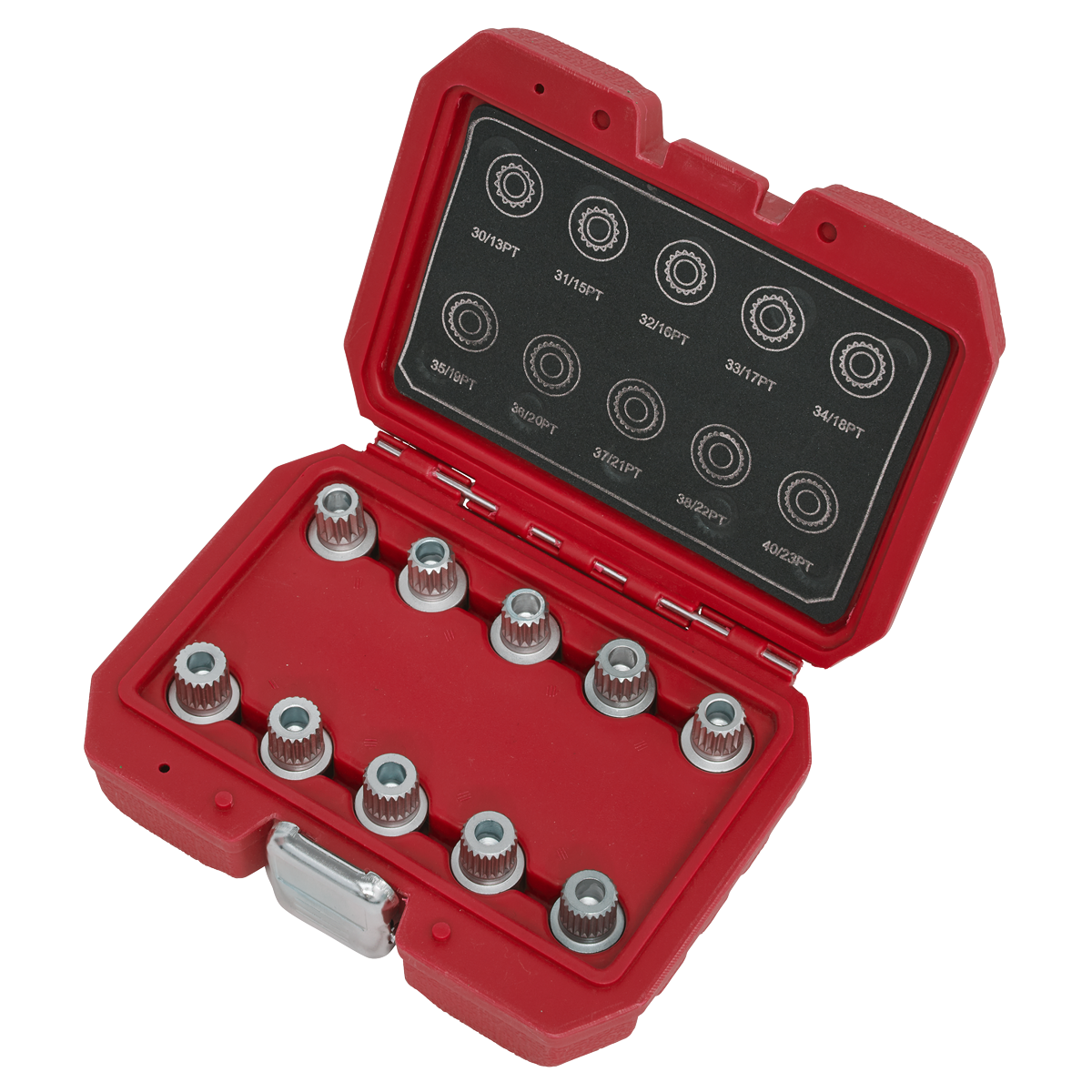 Sealey SX208 Locking Wheel Nut Key Set for BMW & Mini 10pc