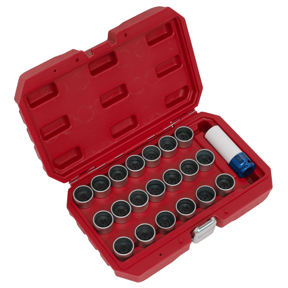 Sealey SX217 Locking Wheel Nut Key Set for BMW 21pc