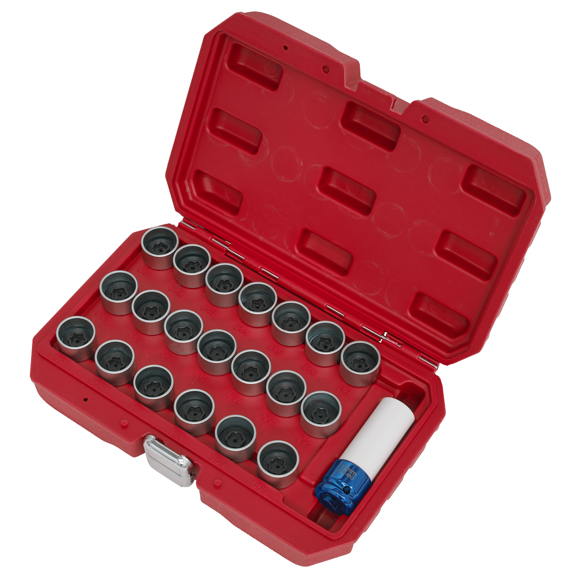 Sealey SX217 Locking Wheel Nut Key Set for BMW 21pc