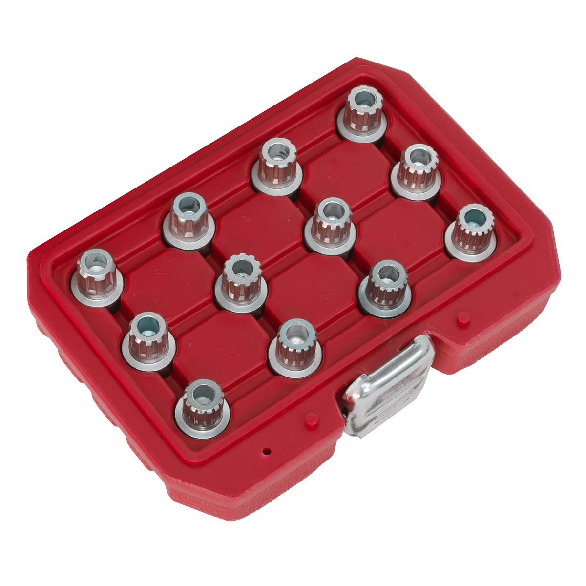 Sealey SX224 Locking Wheel Nut Key Set for VW 12pc
