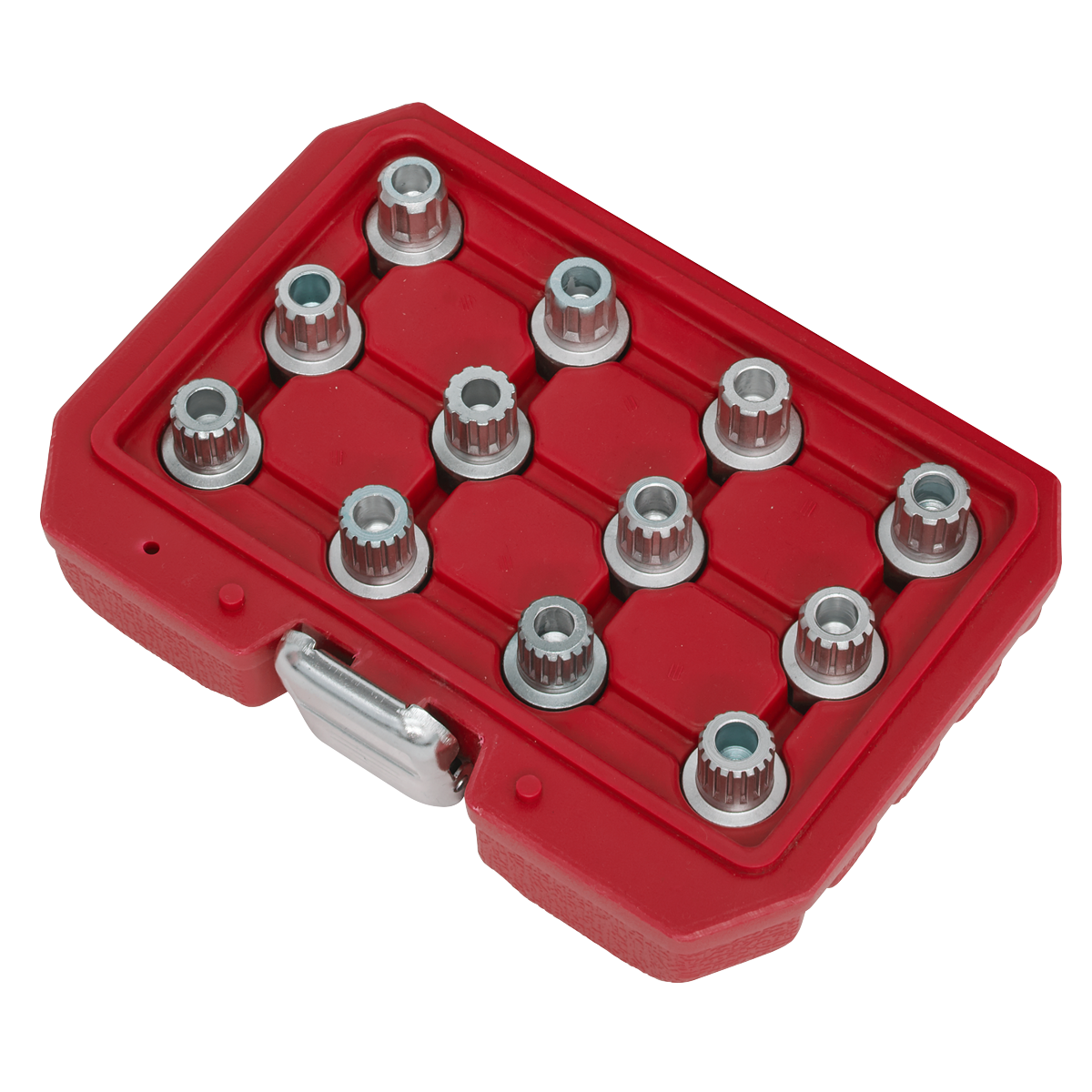 Sealey SX224 Locking Wheel Nut Key Set for VW 12pc