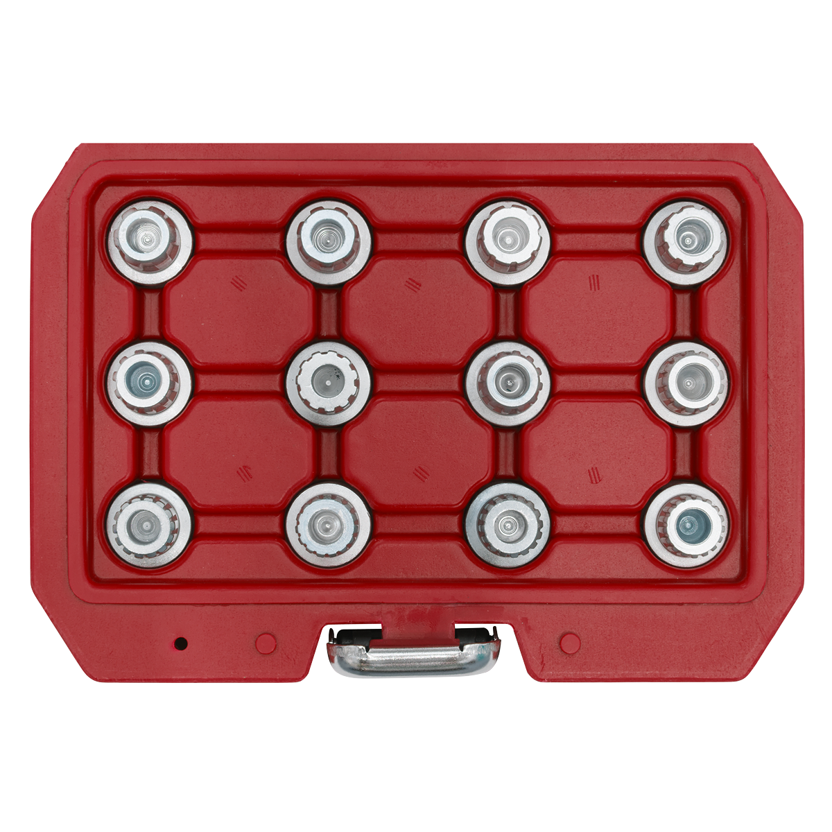 Sealey SX224 Locking Wheel Nut Key Set for VW 12pc