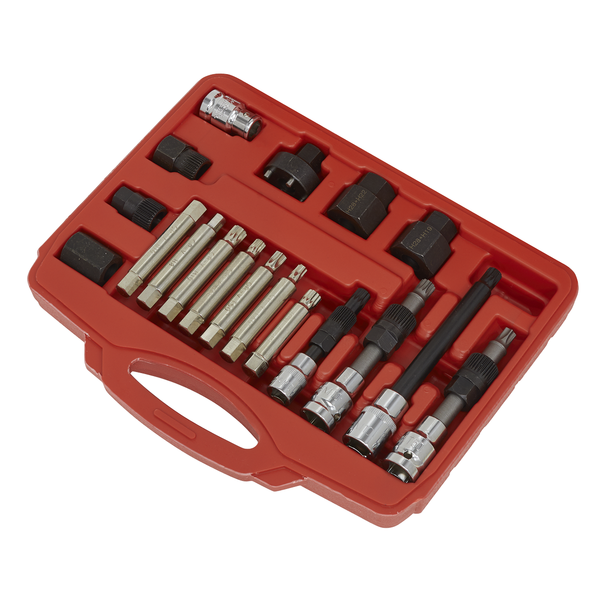 Sealey SX402 Alternator Freewheel Pulley Removal Set 18pc