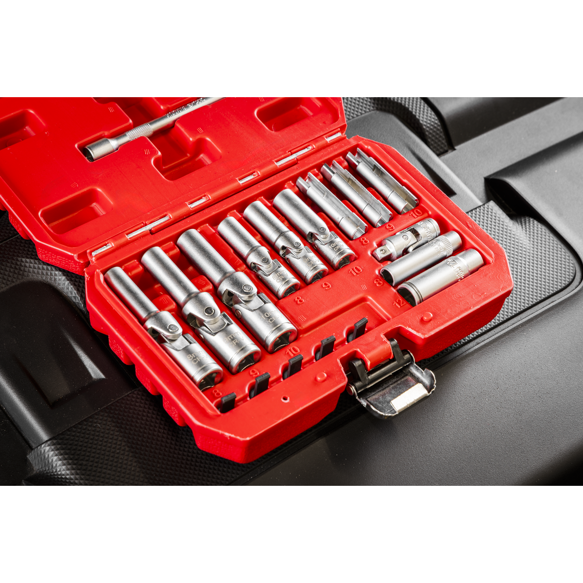 Sealey SX4031 Glow Plug Socket Set 18pc 1/4"Sq & 3/8"Sq Drive