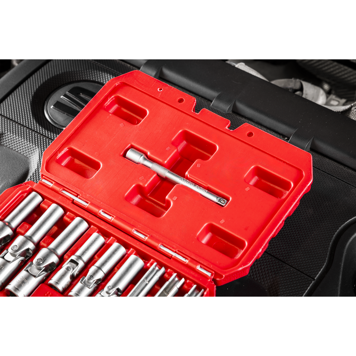 Sealey SX4031 Glow Plug Socket Set 18pc 1/4"Sq & 3/8"Sq Drive