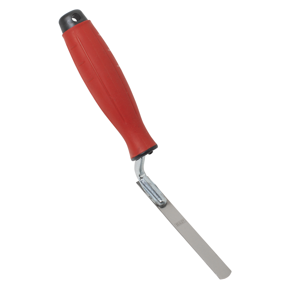 Sealey T0309 Stainless Steel Edging Trowel with Rubber Handle 12mm