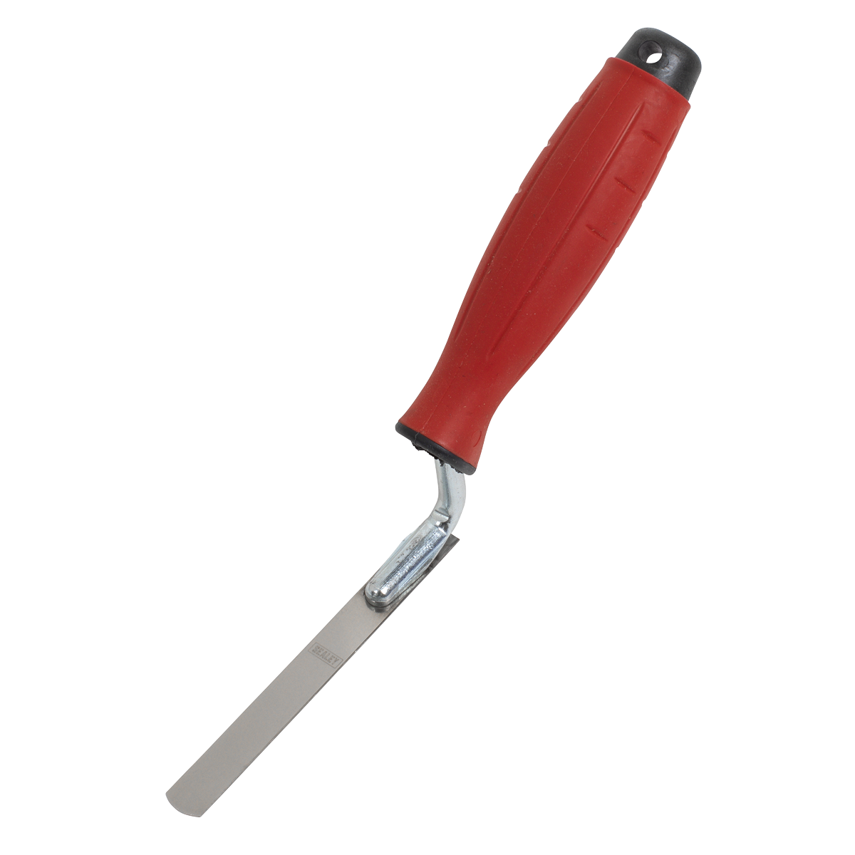 Sealey T0309 Stainless Steel Edging Trowel with Rubber Handle 12mm