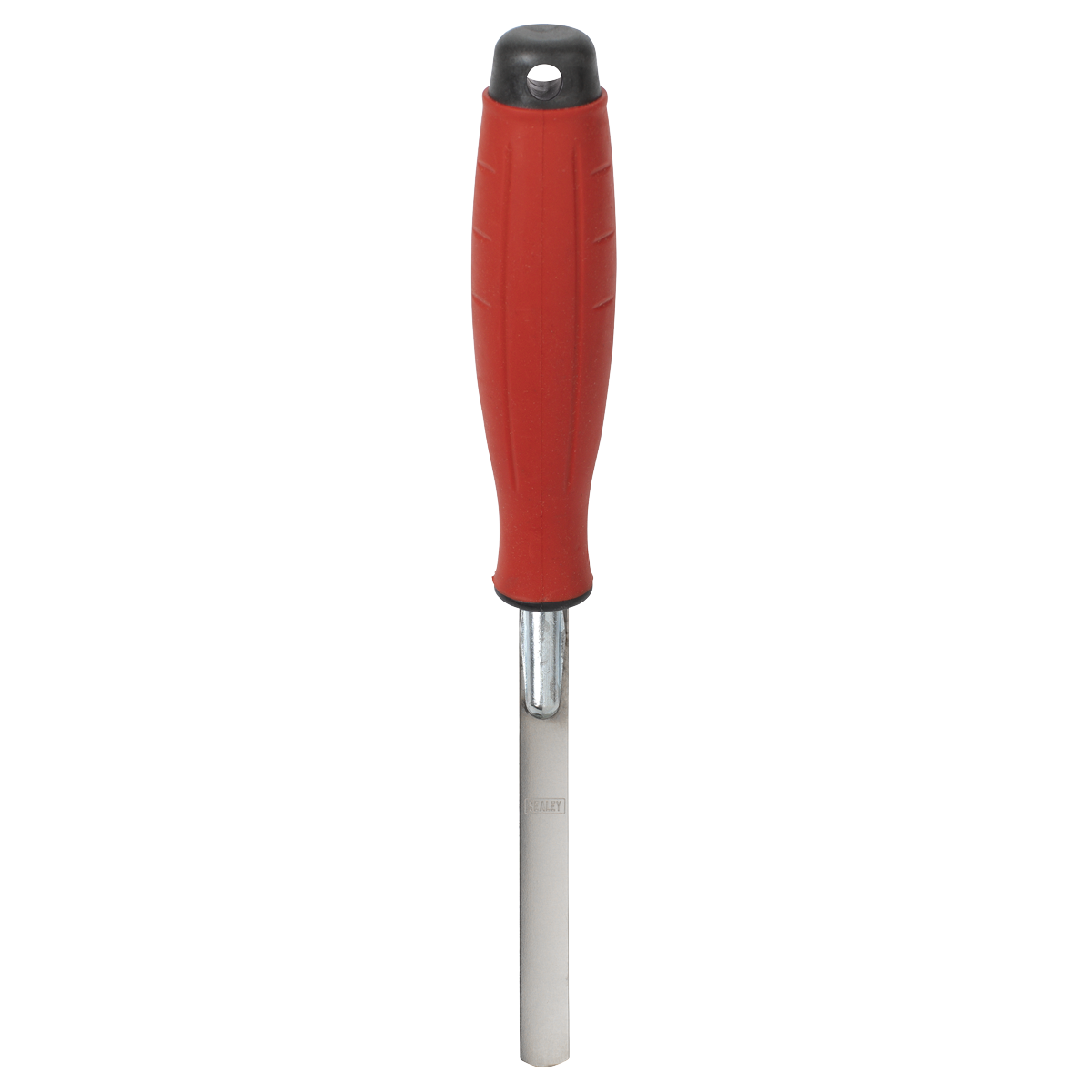Sealey T0309 Stainless Steel Edging Trowel with Rubber Handle 12mm