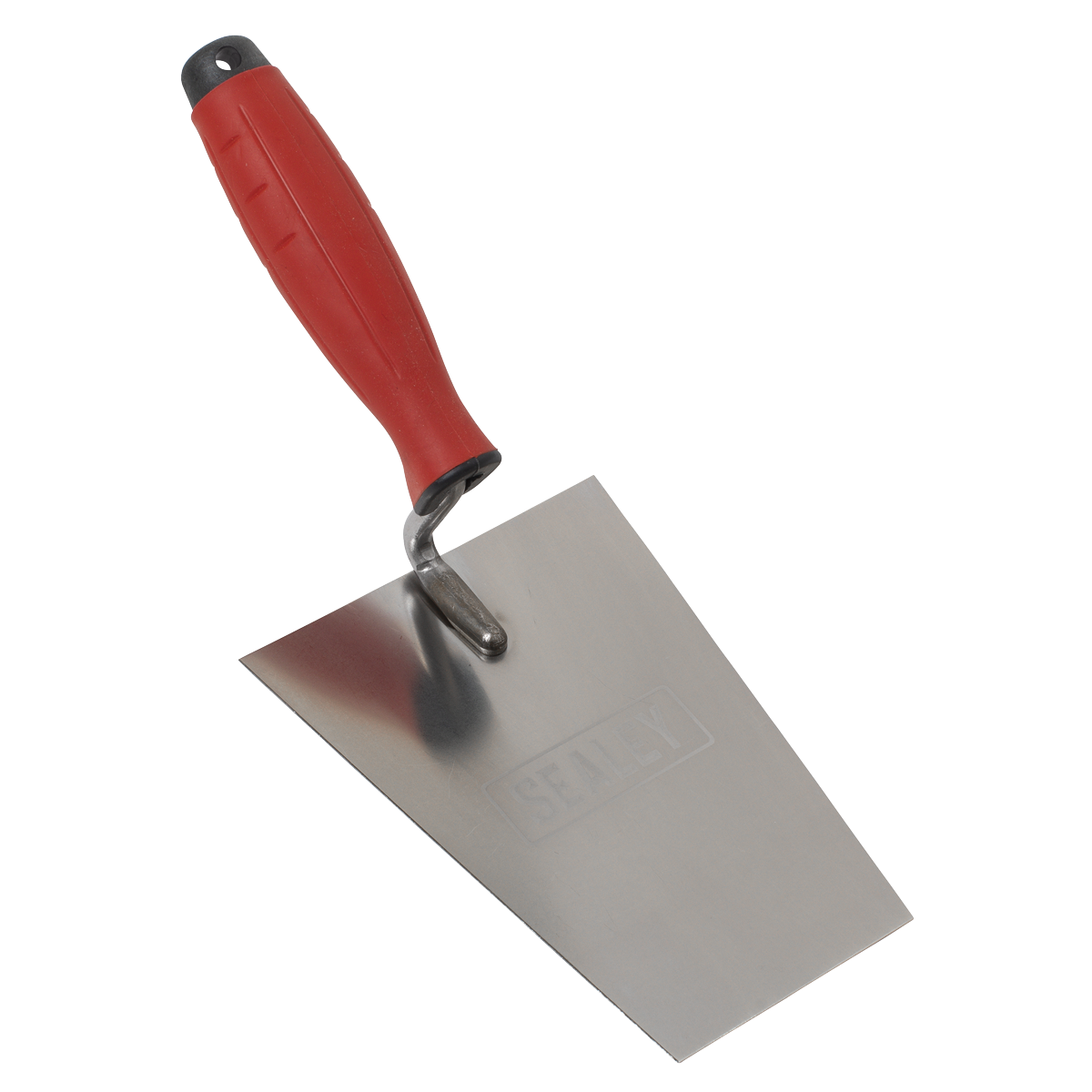 Sealey T1203 Stainless Steel Masonry Trowel with Rubber Handle 160mm
