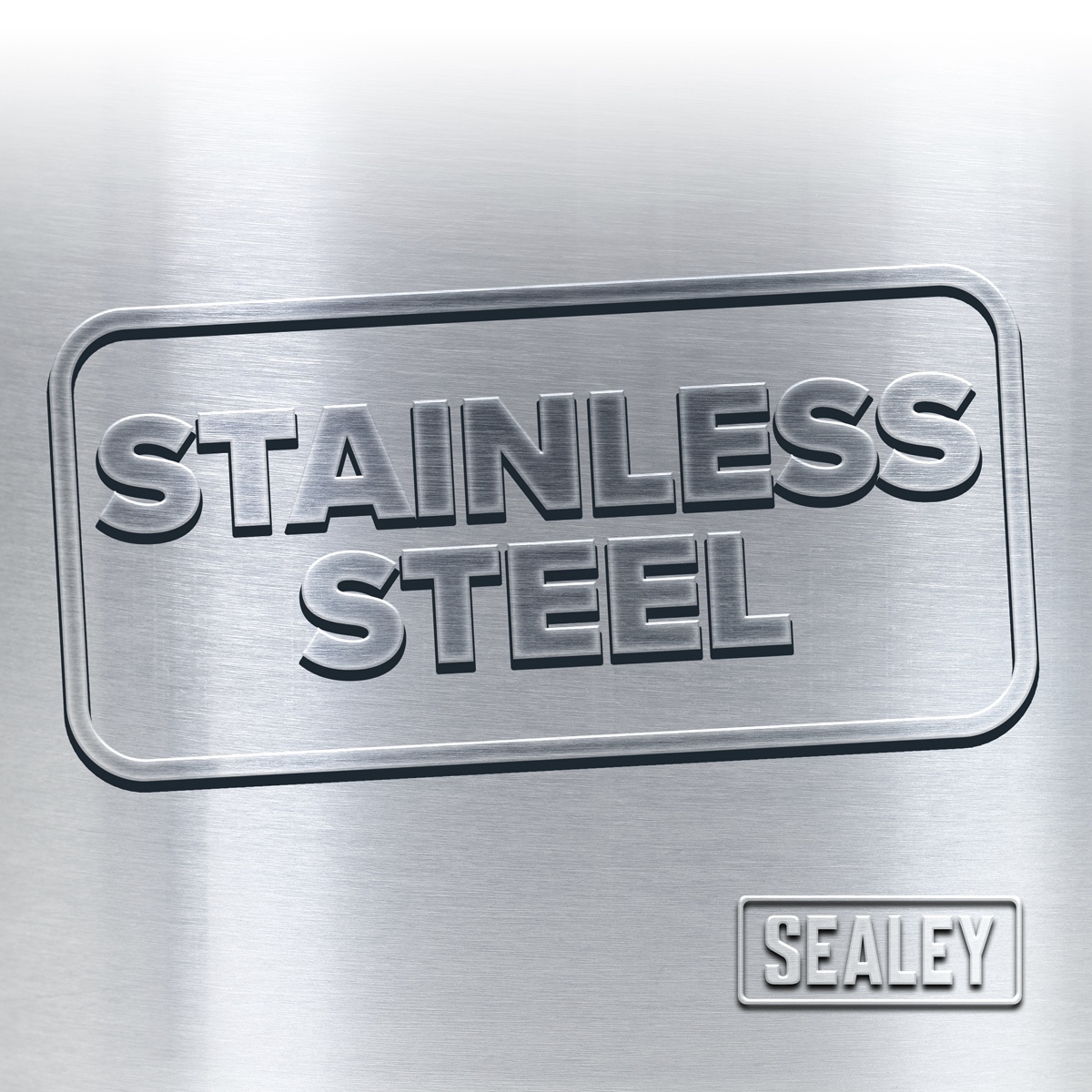 Sealey T1204 Stainless Steel Bucket Trowel with Rubber Handle 180mm