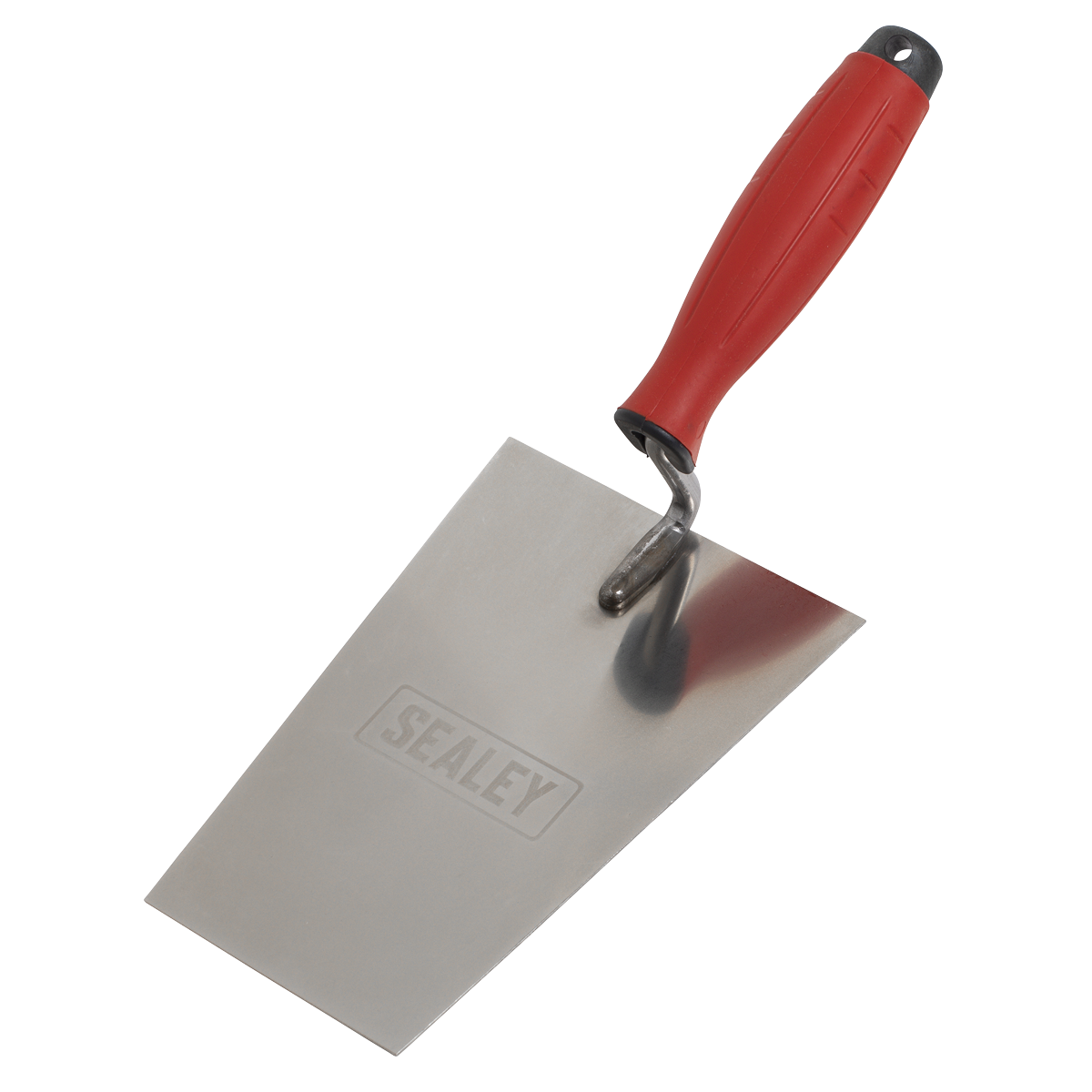 Sealey T1204 Stainless Steel Bucket Trowel with Rubber Handle 180mm