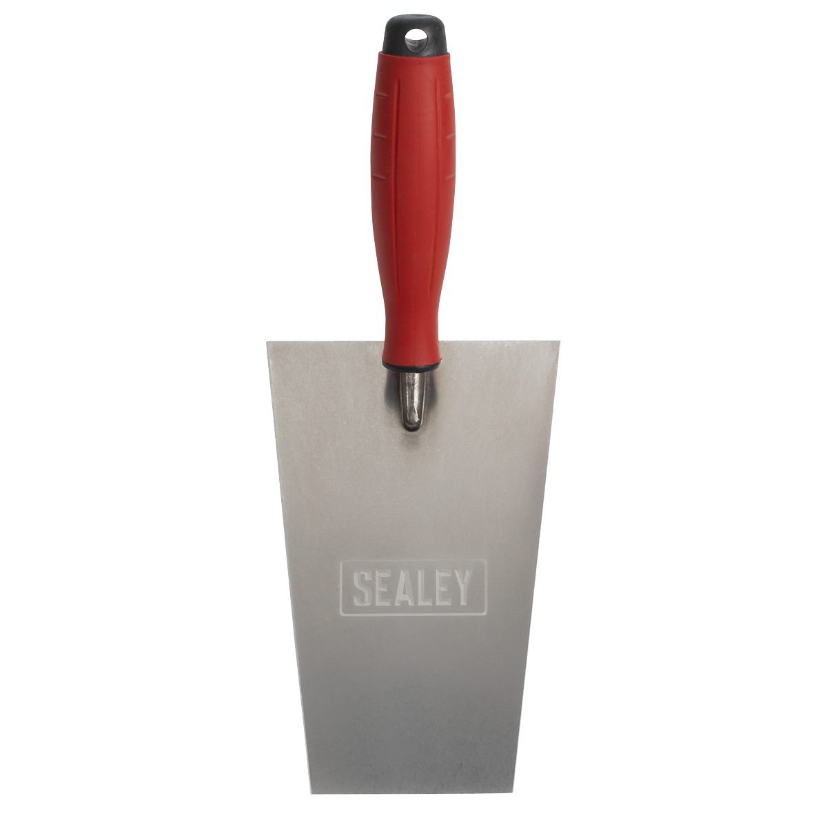 Sealey T1204 Stainless Steel Bucket Trowel with Rubber Handle 180mm