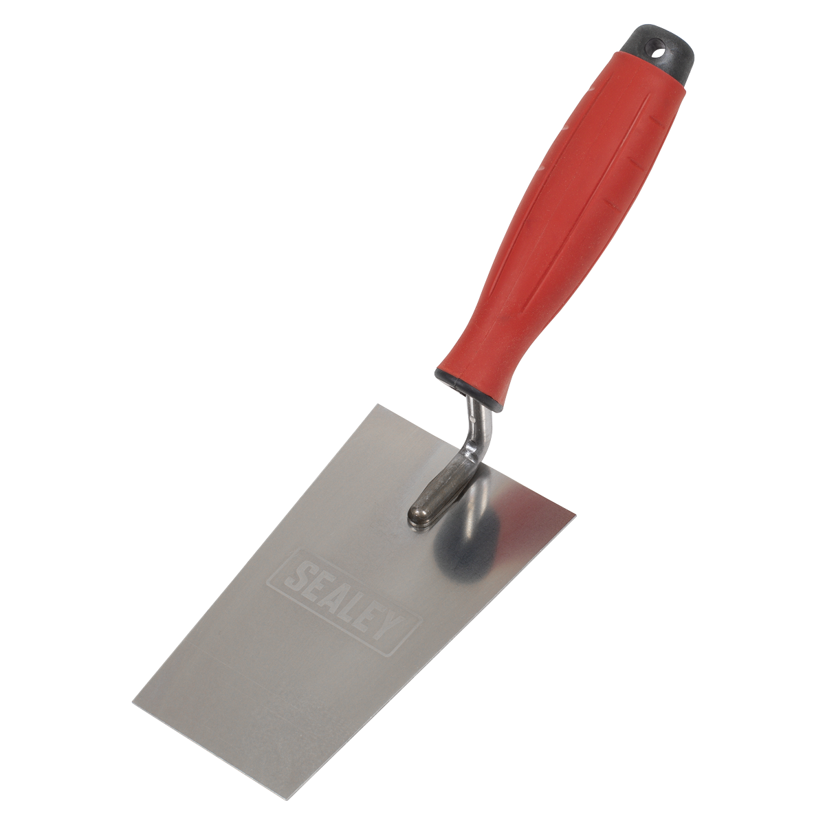 Sealey T1208 Stainless Steel Filler Trowel with Rubber Handle 140mm