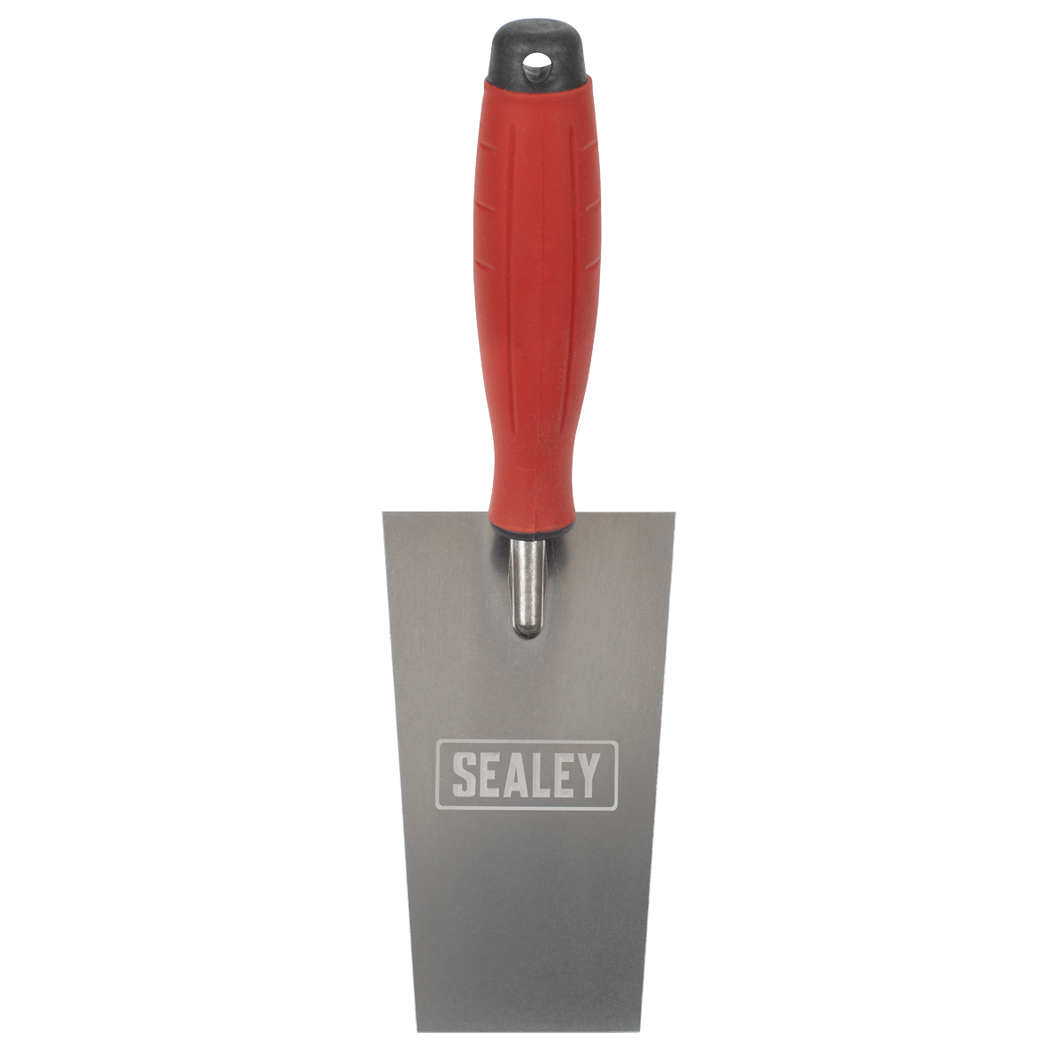 Sealey T1208 Stainless Steel Filler Trowel with Rubber Handle 140mm