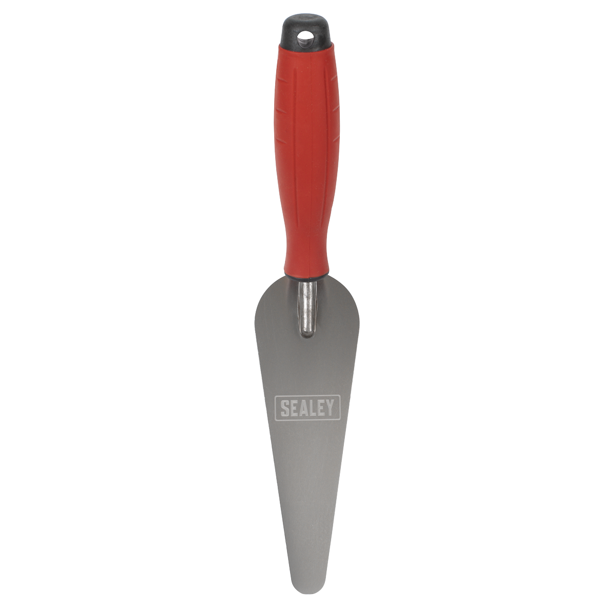 Sealey T1225 Stainless Steel Narrow Gauging Trowel with Rubber Handle 160mm