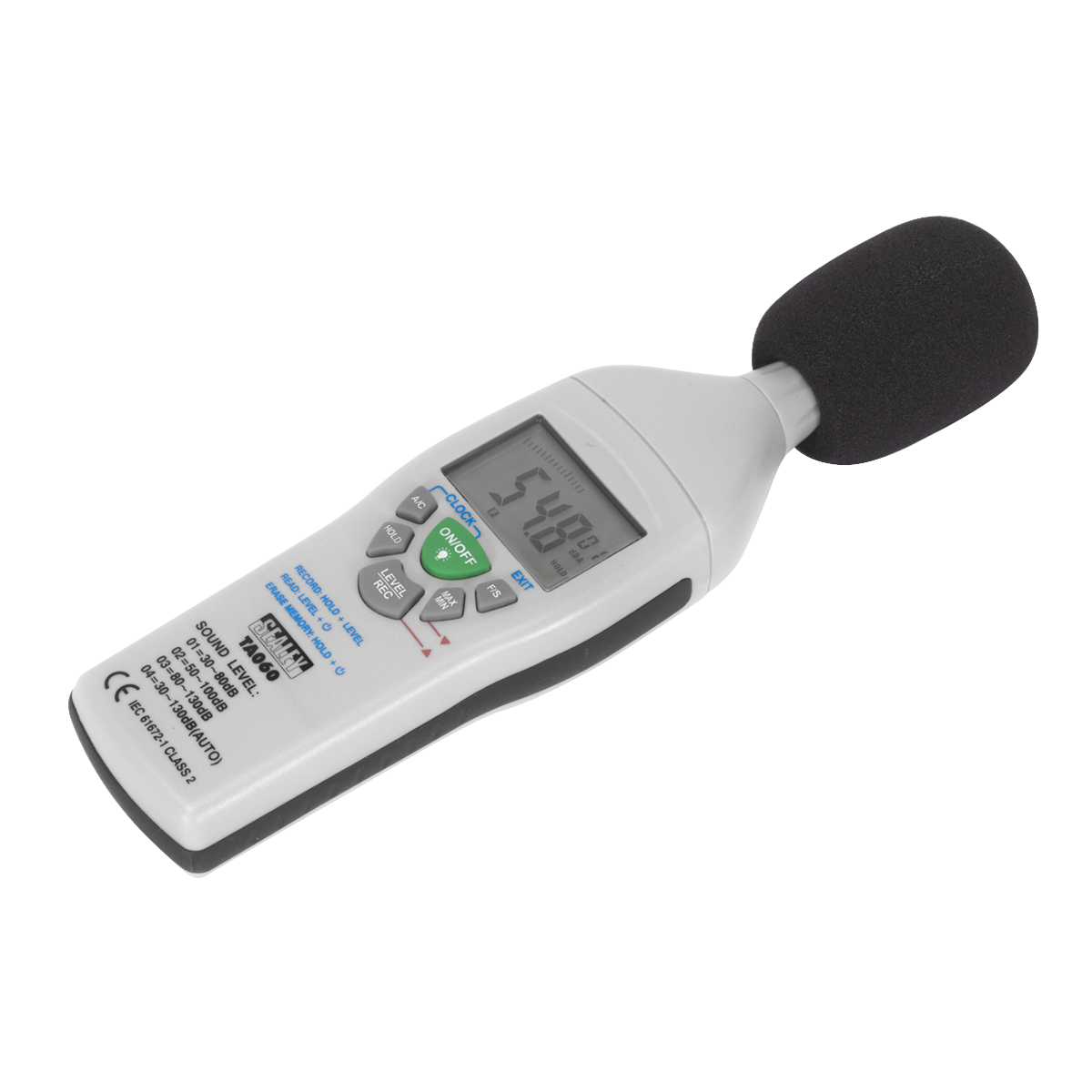 Sealey TA060 Sound Level Meter