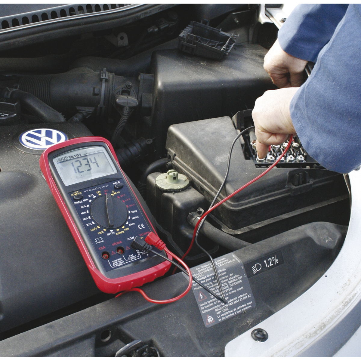 Sealey TA101 12-Function Digital Automotive Multimeter