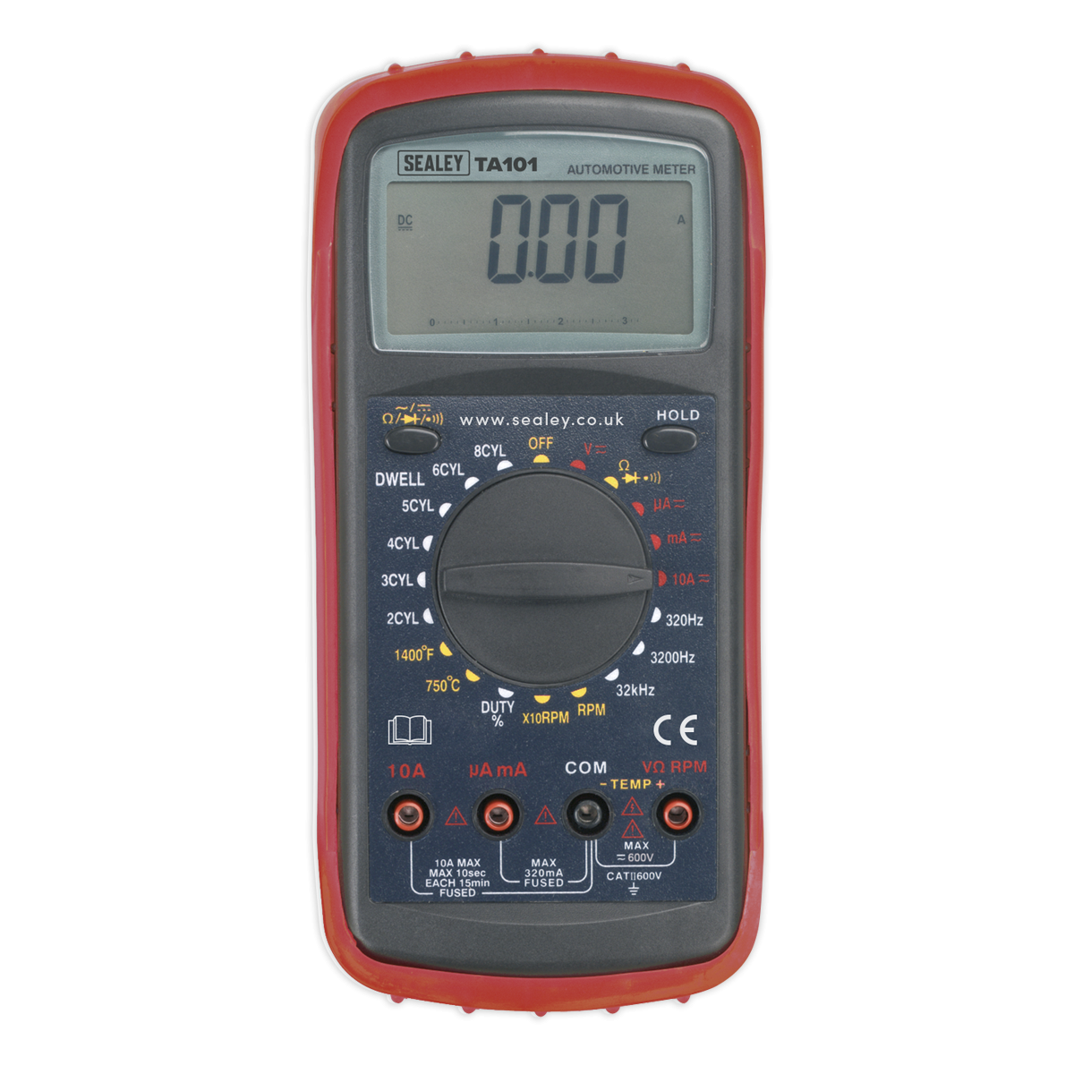 Sealey TA101 12-Function Digital Automotive Multimeter